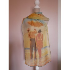 The Mad Dogs Silk Chiffon Scarf